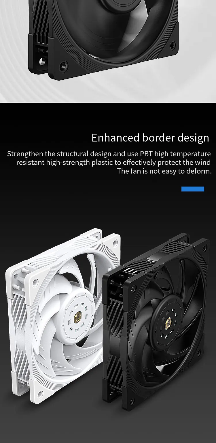 T30 Series PC Cooling Fan High Wind Pressure Performance Version Dynamic Balance