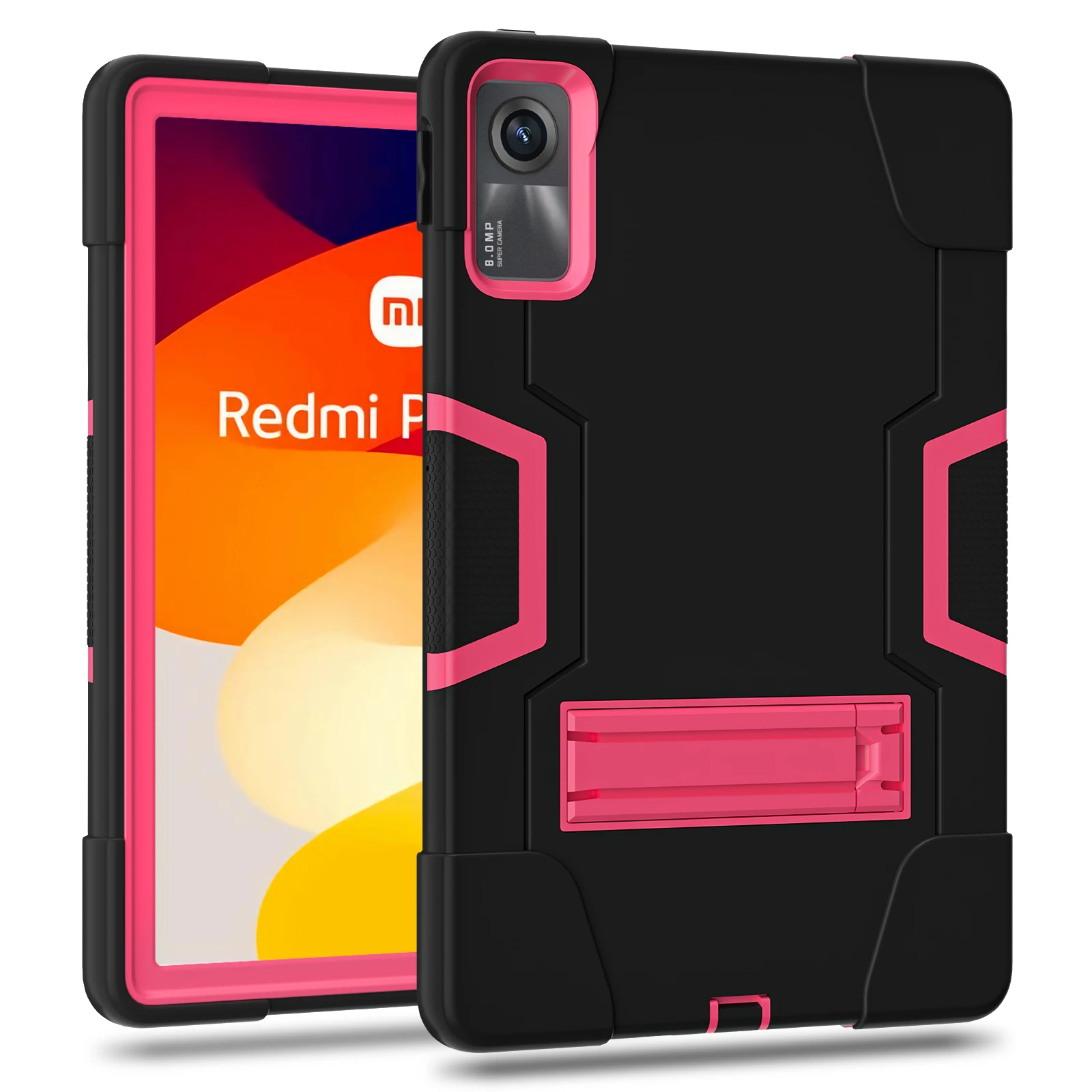 Durable Hybrid Stand Armor Case for 11 Tablets - PC Silicon Protection