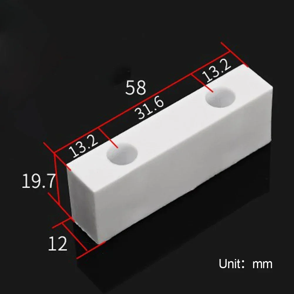 Sliding Door and For Window Lock Block Limiter Durable PP Material Adjustable Ventilation Enhanced Safety Pack of 6