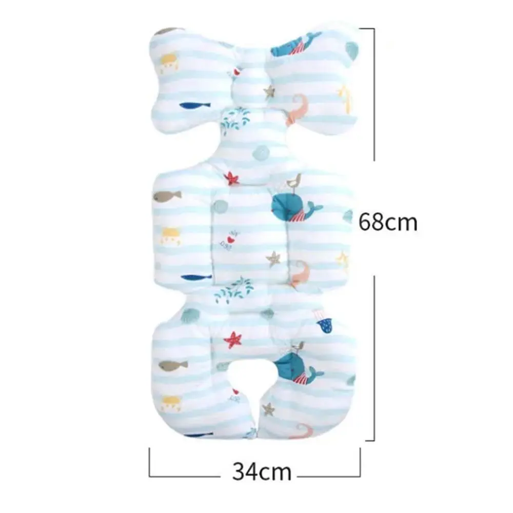 Cotton Baby Stroller Seat Pad for Newborns and Infants