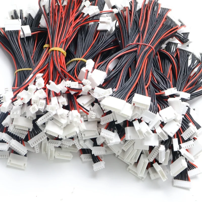 10 Stück/Set 22AWG 1s 2s 3s 4s 5s 6s 7s 8s 20CM Batterie-Balancer-Ladekabel Verlängerungskabel Balancer-Verbindungskabel