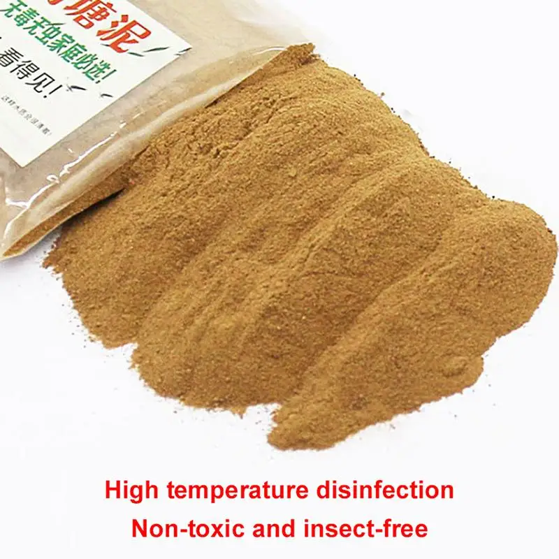 200g Natural Lotus Pond Mud Garden Fertile Aquatic Bonsai Flower Nutrient Soil for Special Bowl Lotus Water Lily Planting Silt