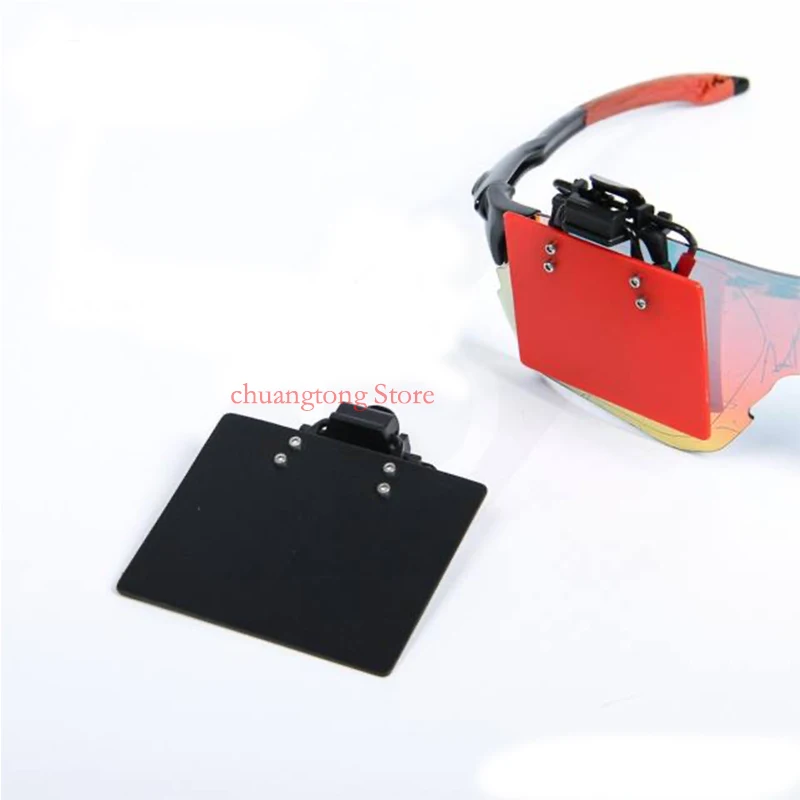1pcs New fashion International Standard Shooting Glasses Patch Eye Mask Archery Aim Assistance