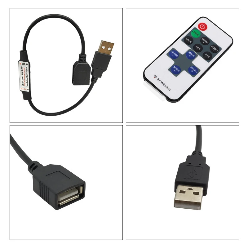 RF Wireless Led Remote Controller Led Dimmer Controller For Single Color Light Strip DC5-24V SMD5050/3528/5730/3014 11Keys led strip controller wireless controller led controller