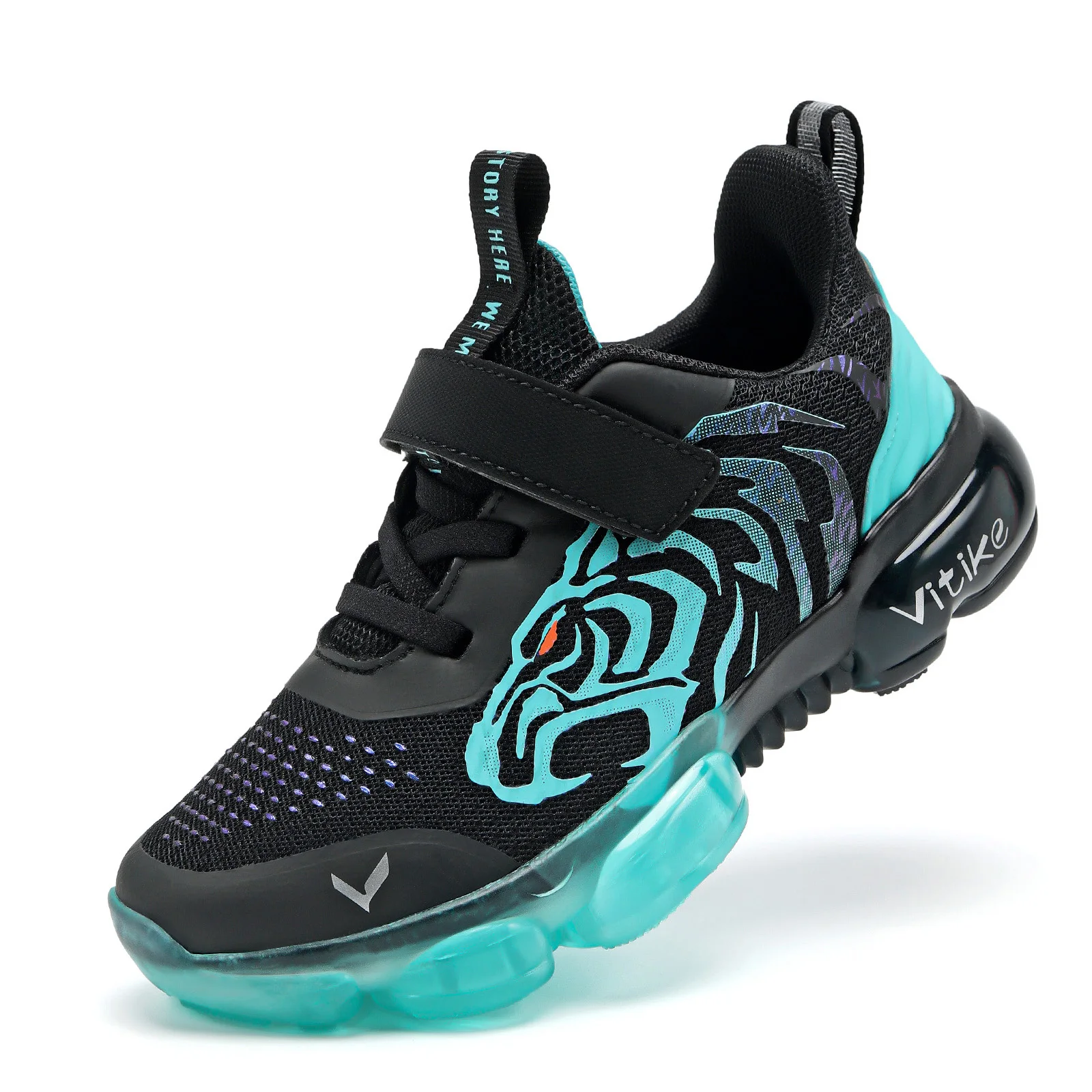 أحذية رياضية شبكية محبوكة للأطفال ، جيدة التهوية ، خفيفة الوزن ، أحذية جري للفتيان والفتيات ، أحذية رياضية غير رسمية عصرية