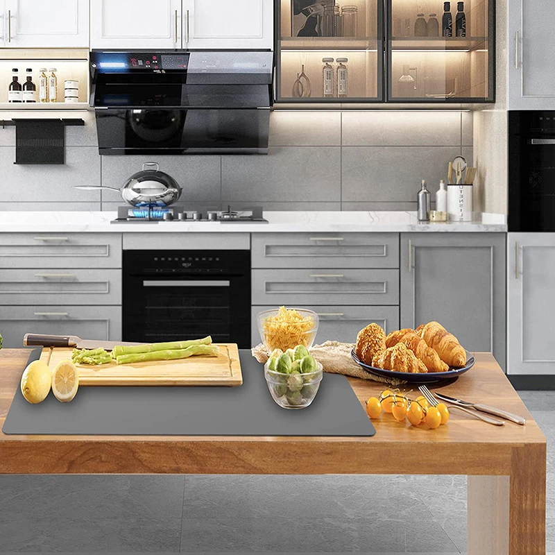 Extra Large Silicone Mat 39.4X23.6 Inches Heat Resistant Placemats, Workbench Countertop Protector Mat Hot Pads for Coffee Maker - AliExpress