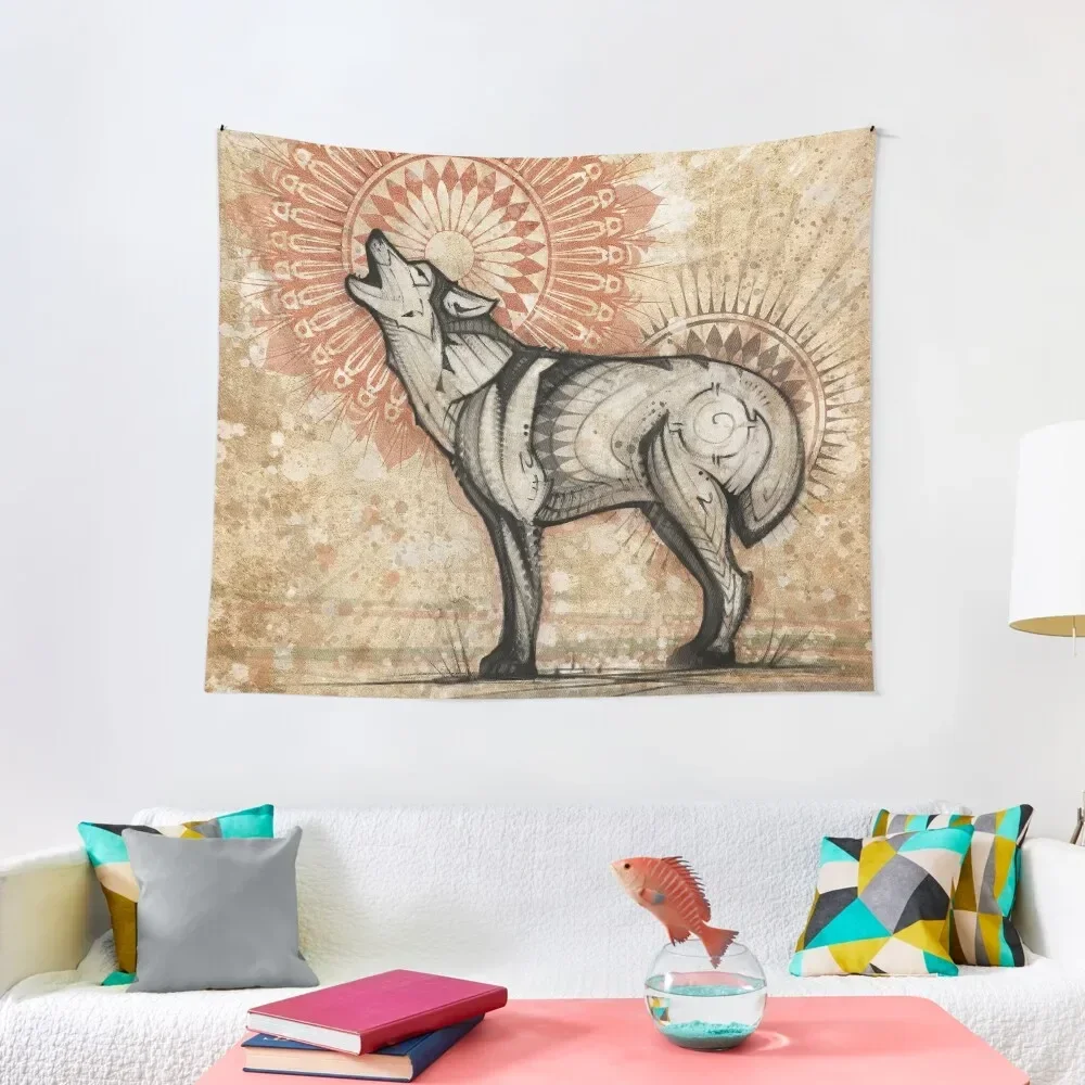 

Wolf Totem Tapestry Home Decor Accessories Room Ornaments Tapestry