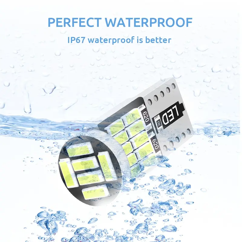 NLpearl 2/10x W5W T10 Led ���� Canbus 4014 SMD 6000K �ڵ��� ���׸��� �� ���� ��ȣ�� ���� ��ȣ ����, 10 ��