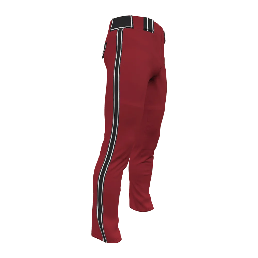 Men's Baseball Pants Casual Youth Pants Comfortable Male Trousers Elastic Mens Baseball Wear Team School Sports Uniform