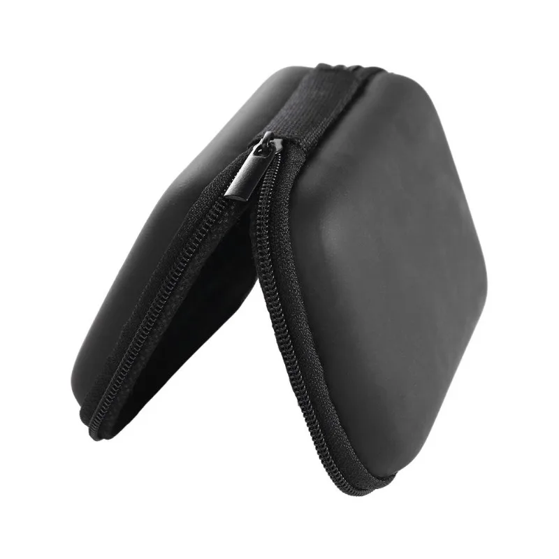 Mobile Hard Disk Case Headphone Mini Storage Coin Purse Organizer Bag Zip Lock Case EVA Zipper Bag Data Cable Bags Earphone Bag