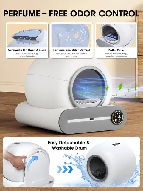 Automatic Smart Cat Litter Box 2