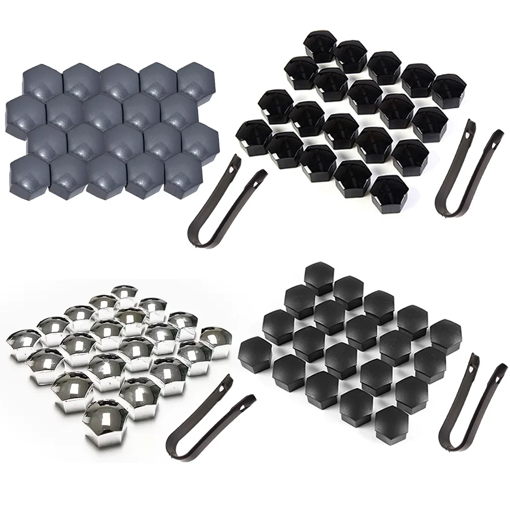 20pcs Car Wheel Tire Nut Caps Anti-Rust Protection Cover 21mm Car Hub Nut Decoration Cap Accessories For Tesla Model 3 Y X S wheel nut caps wheel nut covers