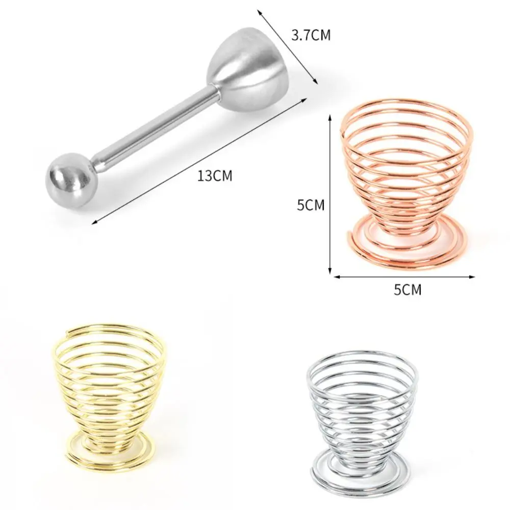 Stainless Steel Egg Shell Opener Practical Multifunction Egg Topper Cutter Creative Cracker Separator Boiled Eggs