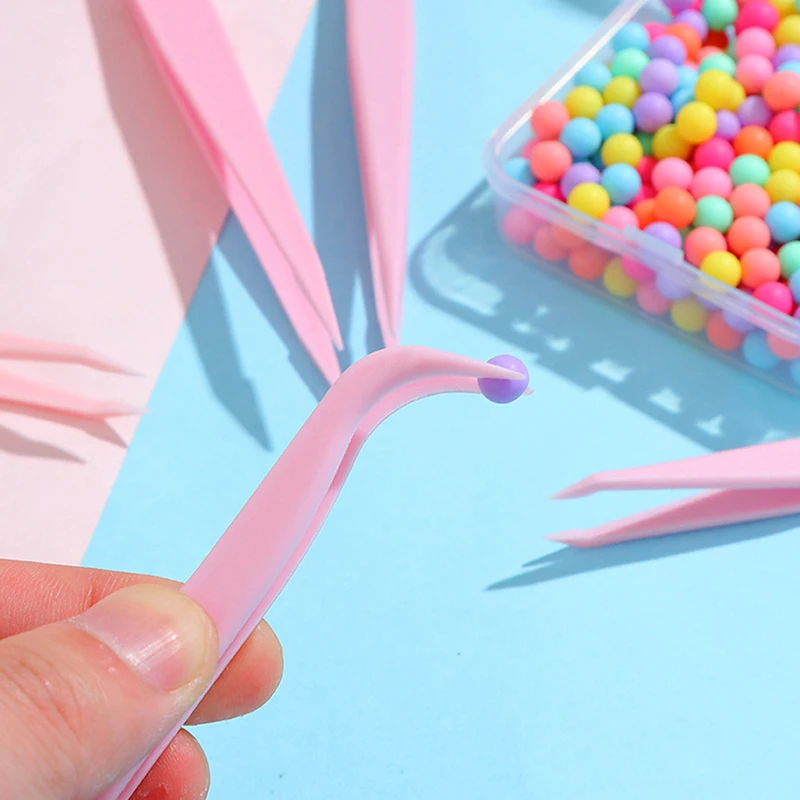 Plastic Tweezers Scrapbook Sticker Hand Account Tools Multi-function Scraper DIY Junk Journal Album School Supplies