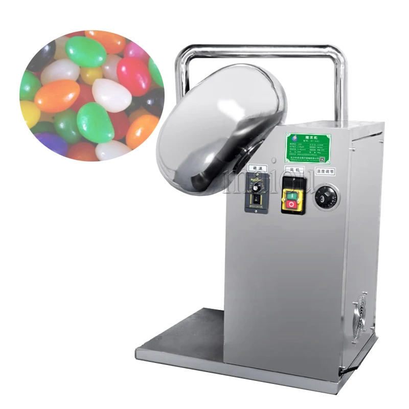 

Peanut Chocolate Sugar Coating Machine Stainless Steel Candy Coater Machine