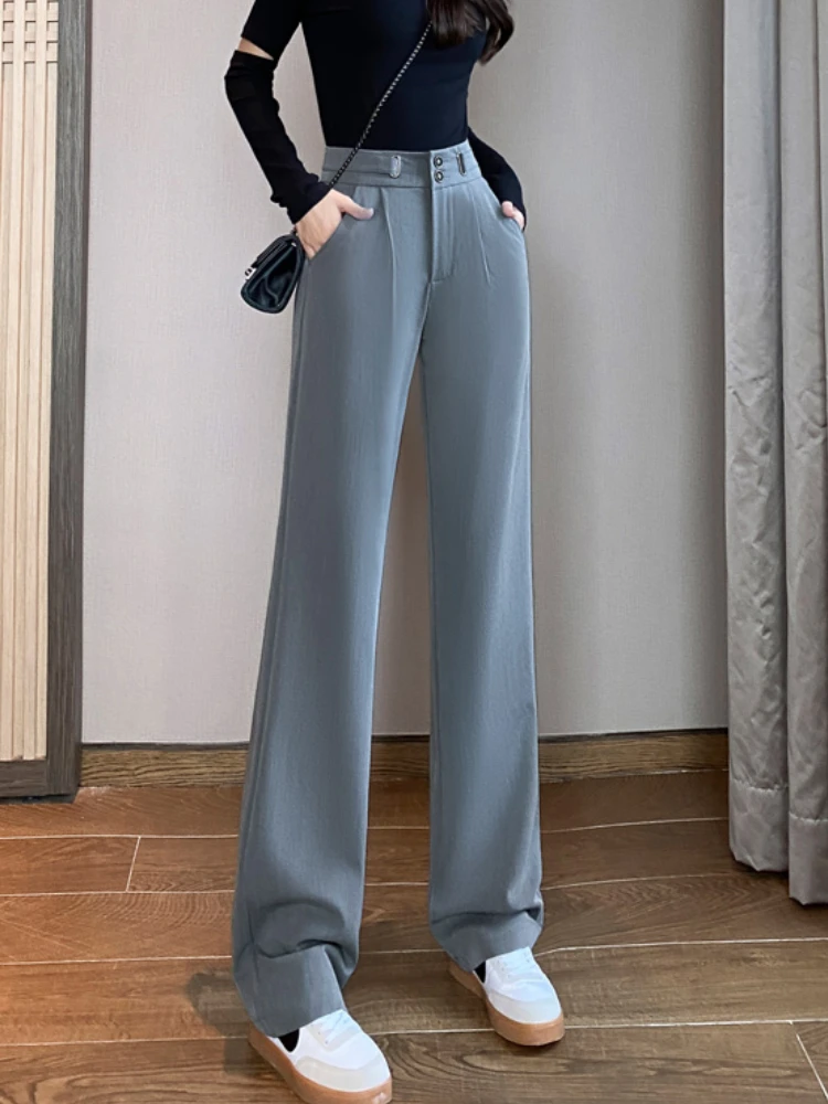 Girls Casual High Waist Side Striped Wide leg Loose Pants - Temu