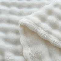 Flannel Fleece Blanket Adult Children Soft Warm Throw Blanket Bed Covers Simple Solid Color Sofa Breathable Bedspreads 5