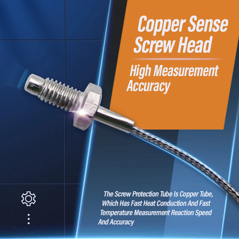 TONYSA Sonda Sensore Impermeabile PT100 Da 10 Pezzi Per Regolatore Di Temperatura 87285275 - Foto 12