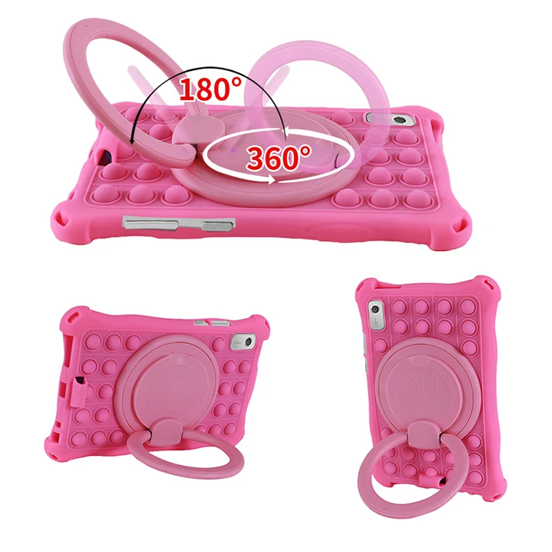 Capa de Silicone Macia para Lenovo Tab m9 Stand Case para Crianças Alça de Ombro Tb310fu tb 310xu 90 em 2023 - Imagem 3