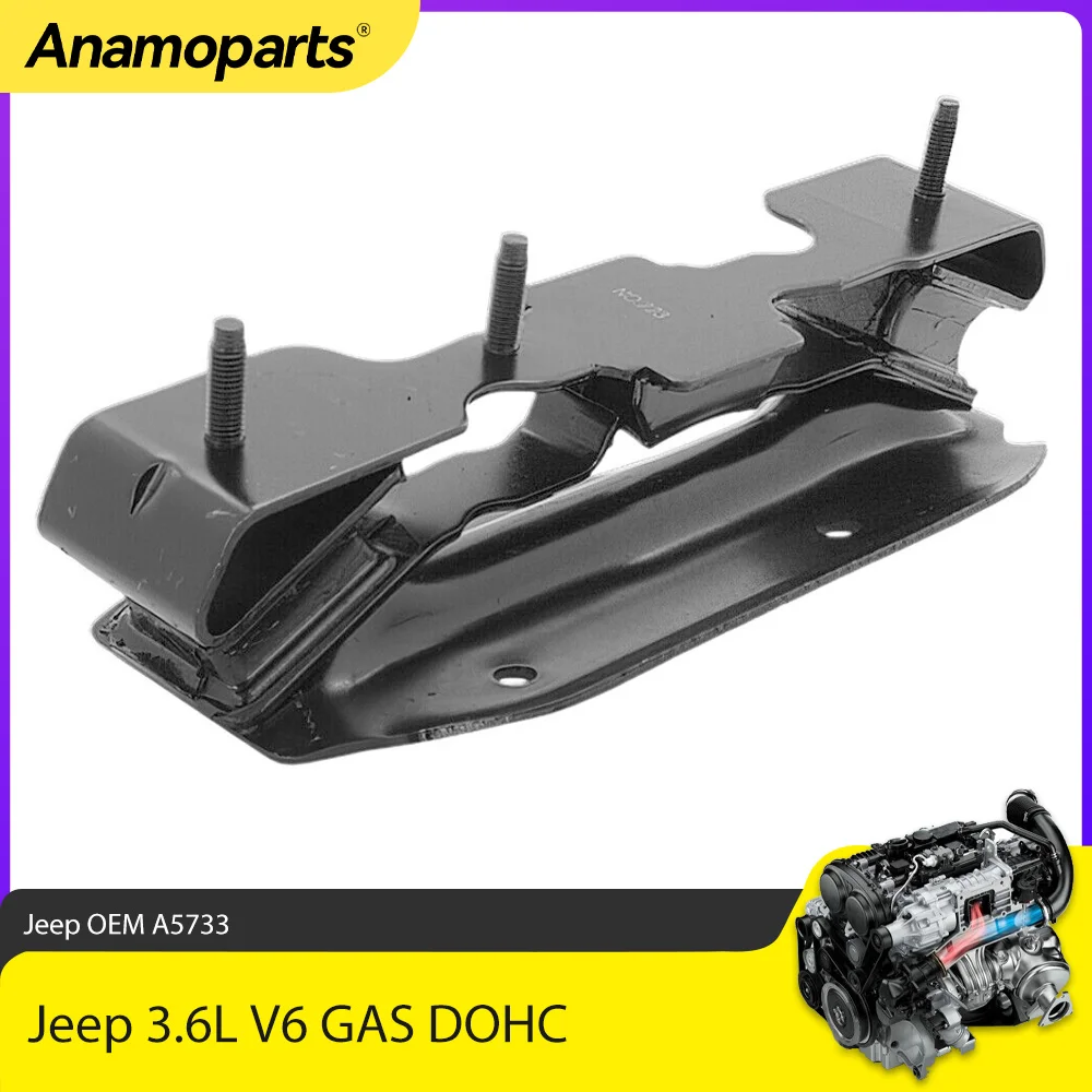 Parti Del Supporto Della Trasmissione Posteriore Del Motore Misura 3.6 L Per Jeep Wrangler 3.6L V6 Gas Dohc 2012-2018 Oem A5733 5147193Aa