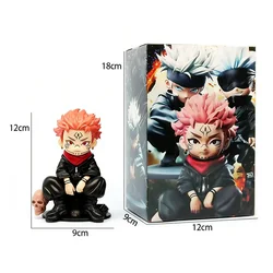 Jujutsu Kaisen Yuji Itadori & Choso Combat Style Action Figure - Cool PVC Toy Collection & Desktop Accessory Gift (A with box)