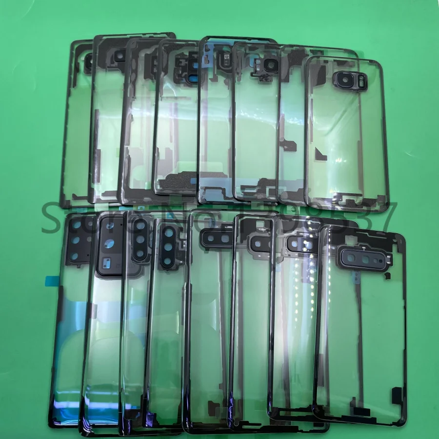 Per Samsung Galaxy S20 S10 S9 S8 S7 Note 9 10 Custodia Posteriore Ultra Gorilla Custodia Posteriore In Vetro Temperato E Trasparente