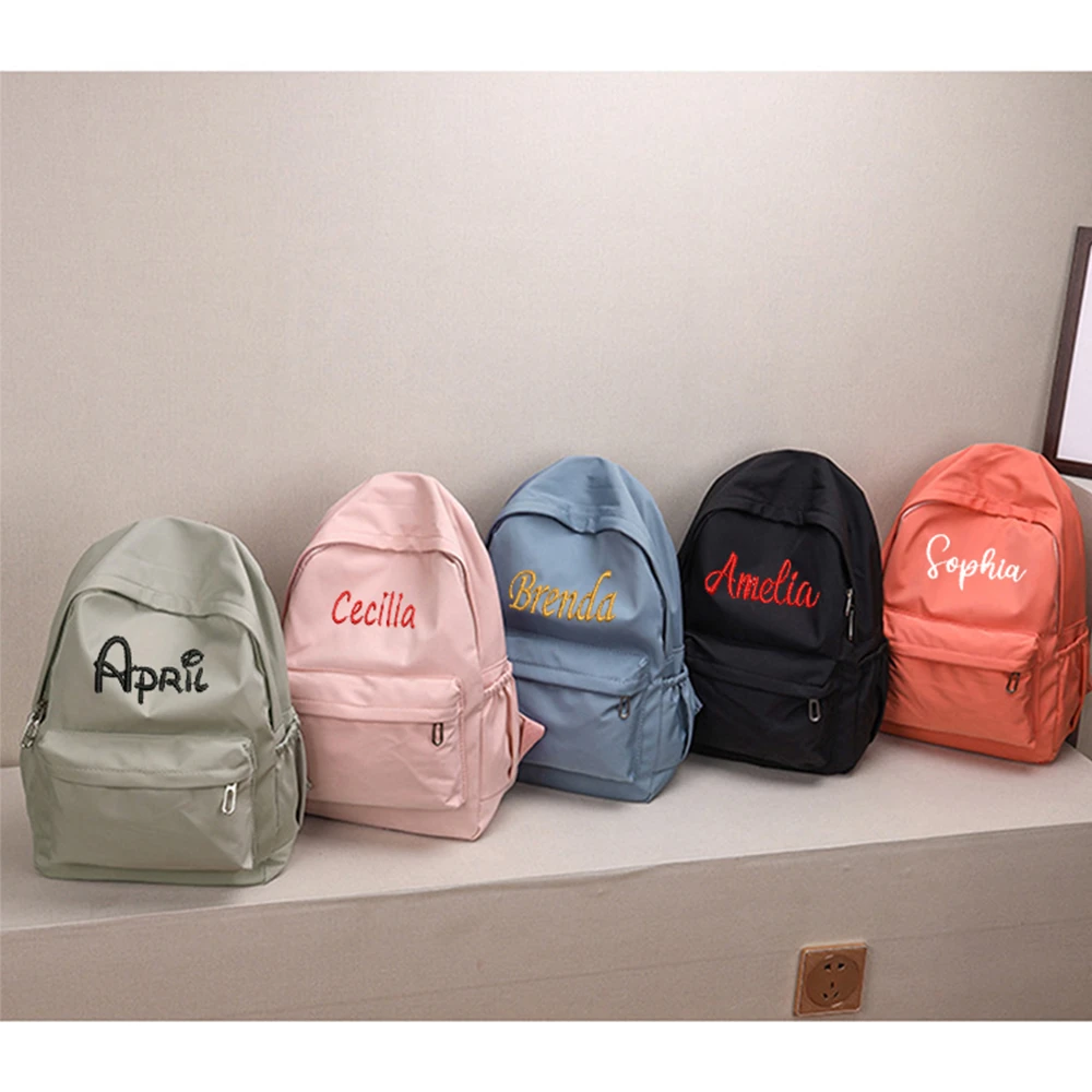 Personalized Backpack Name Personalized Name Bag Backpack Custom