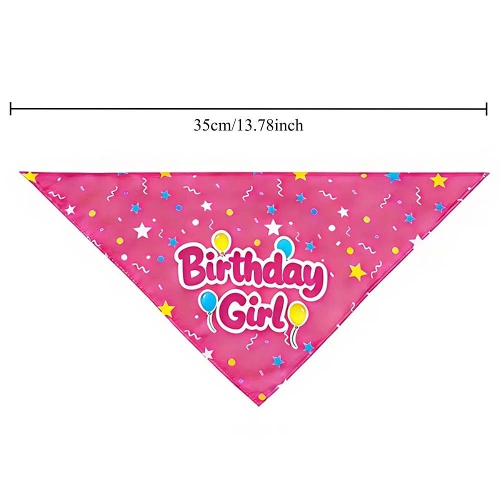 새끼 강아지 생일 파티 의상 세트 부드러운 원사와 천으로 제작되어 착용하기 쉽고, 축제 분위기가 강한, 테마별 축하를 위한 반려동물 액세서리