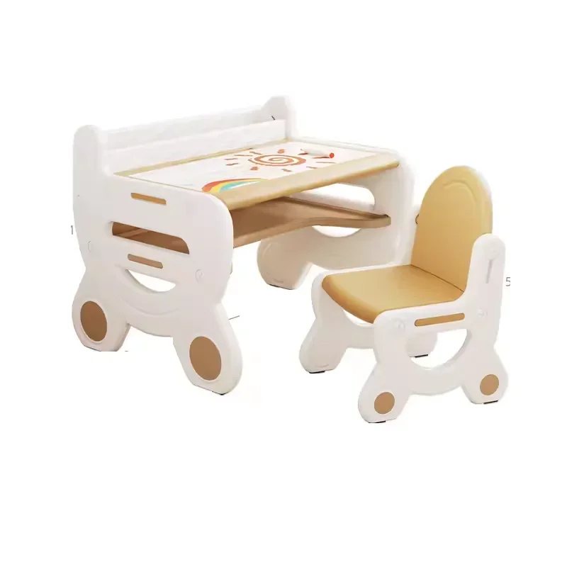 Children Desk Set Table Kids Furniture Room Study Chair Tables Child Elementary School Supplies Classroom Childrens Children's