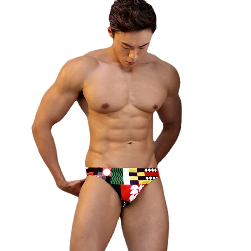 Low Waist Man Swimsuit Mens Bikini Swimwear Swim Briefs Swimming Trunks for Men Beachwear Shorts GreatAsia Surfing Bathing Suit