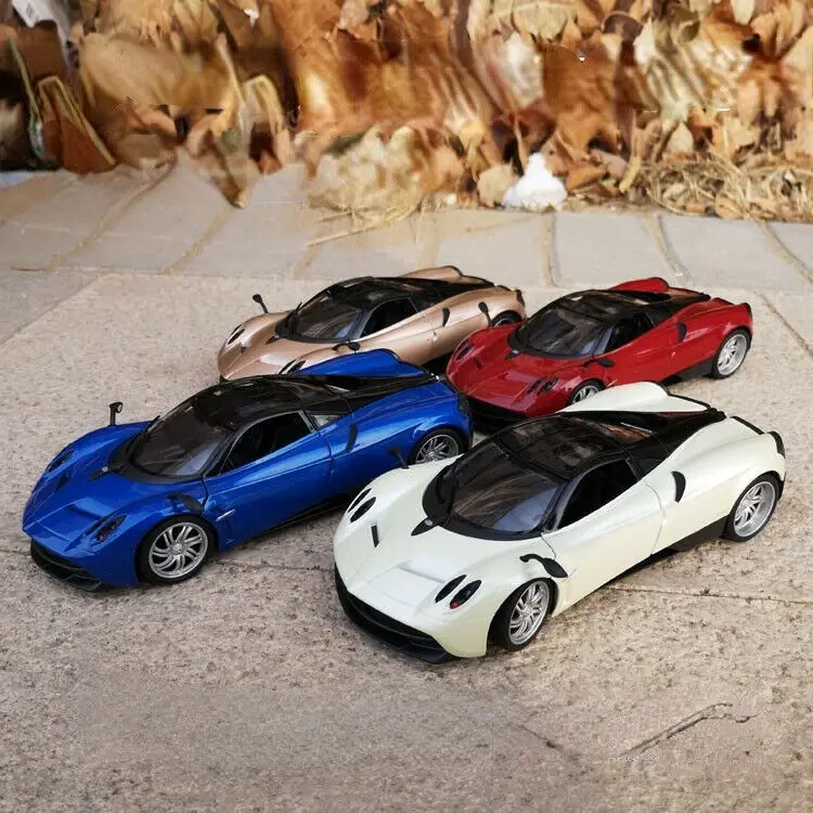 

WELLY1:24 Diecast Car Model Vehicles Static Display For PAGANI HUAAYRA Men Gift