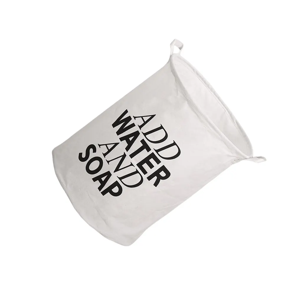 Laundry-Basket-Living-Room-Hamper-Clothes-Storage-Organizer-with-Handle-Washing-Washable-Reusable-Household-Type-2.jpg Mosoda Kosár Nappali Akadályozó Ruhák Tároló Szervező Fogantyú Mosható, Újrahasznosítható Háztartás 2 Típusú - Image 3