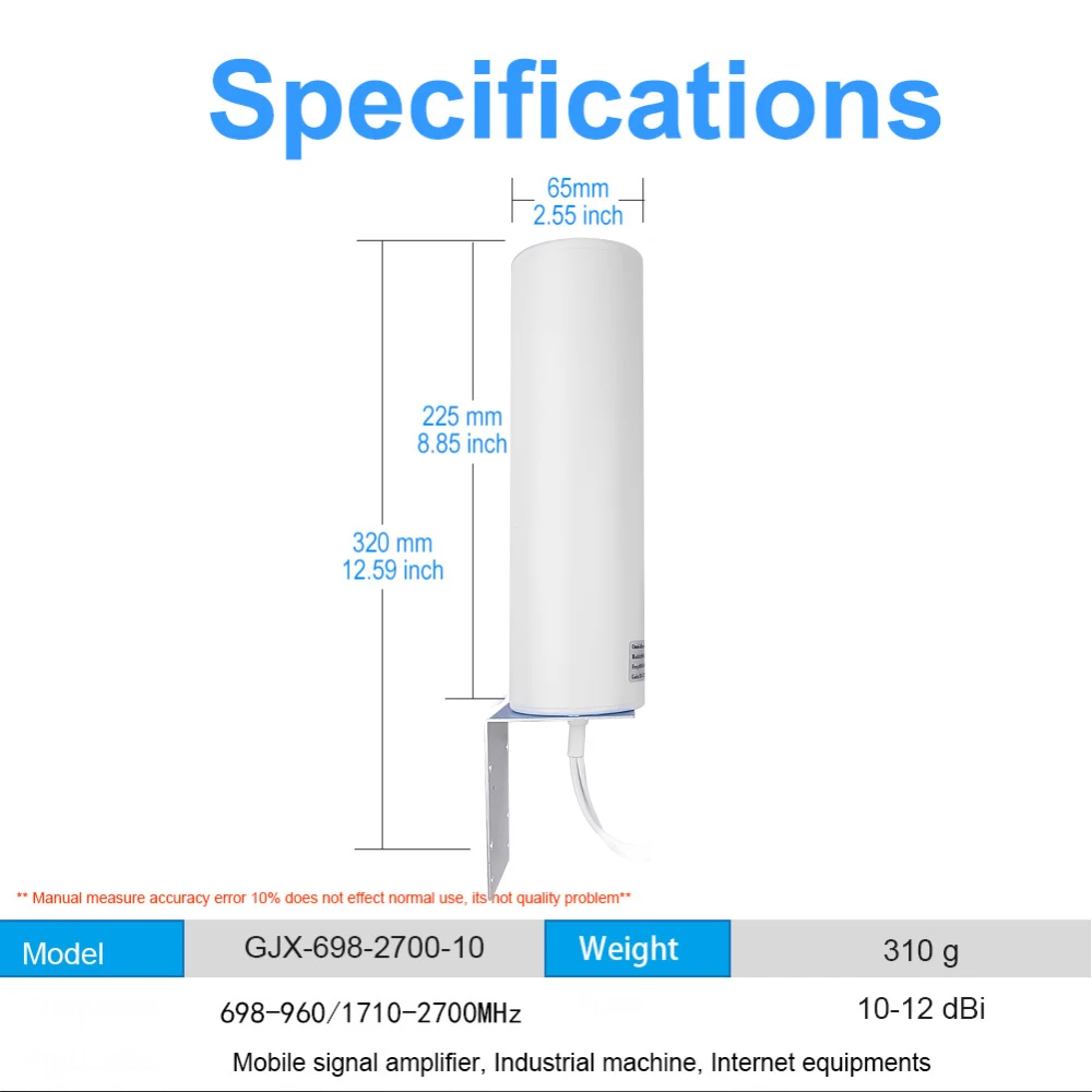 3G 4G LTE Mobile Phone Signal Booster Outdoor Omni Directional Antenna Long Range 360&deg; All-Band Reception Repeater Accessory Antenna Signal Booster,4g Antenna,Lte Antenna