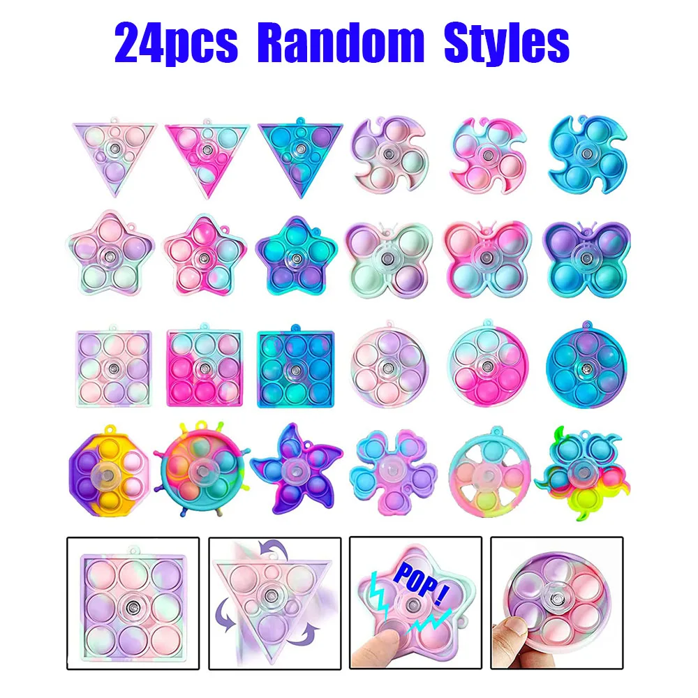24PCS Random Styles