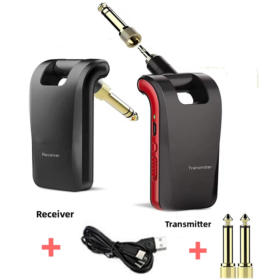 Sistema Guitarra Inalámbrico Receptor - Transmisor Audio