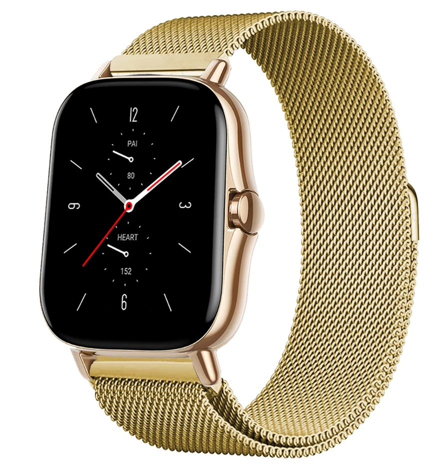 Magnetic Metal Mesh Smartwatch Bracelet Strap