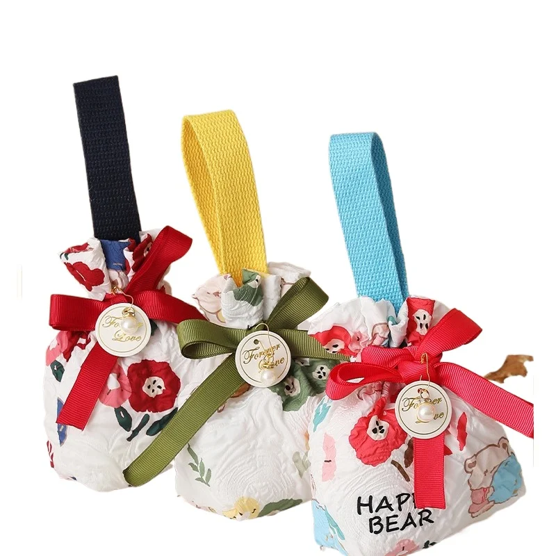 Flannel Candy Bag for Baby Wedding Gift