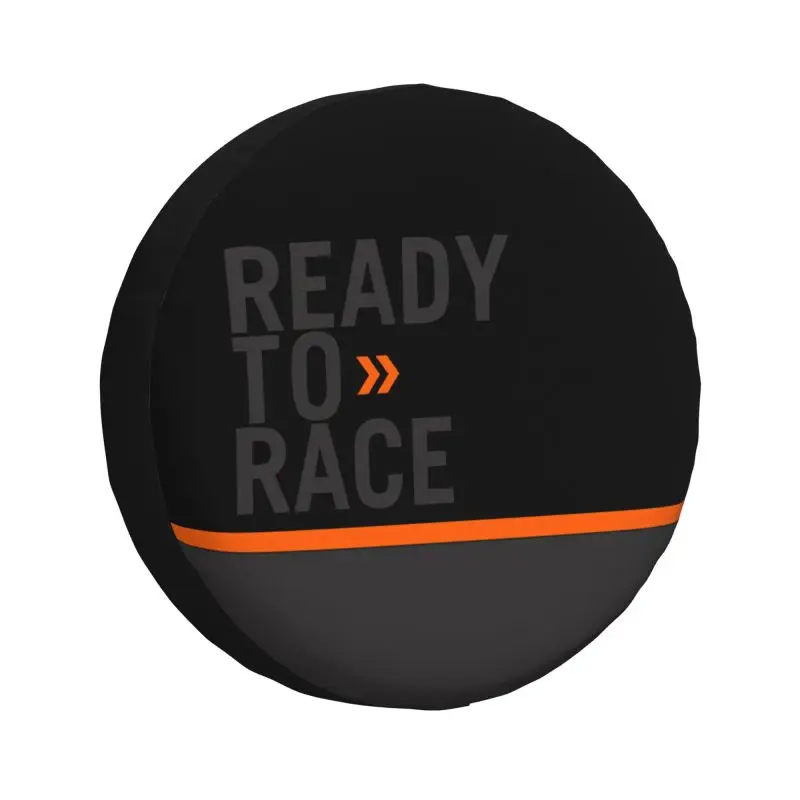 

Ready To Race Logo Spare Wheel Cover for Jeep Hummer 4WD SUV Racing Sport Motorcycle Rider Tire Protector 14" 15" 16" 17" Inch