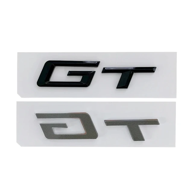 3d ABS GT Logo Letters Car Trunk Emblem Badge For BMW 5 3 Series