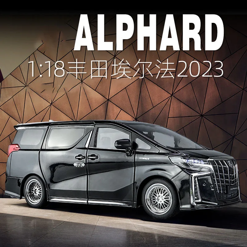 トヨタ アルファード 2023年型 TOYOTA ALPHARD 1/18 トヨタ アルファード 2023年型 TOYOTA ALPHARD 1/18