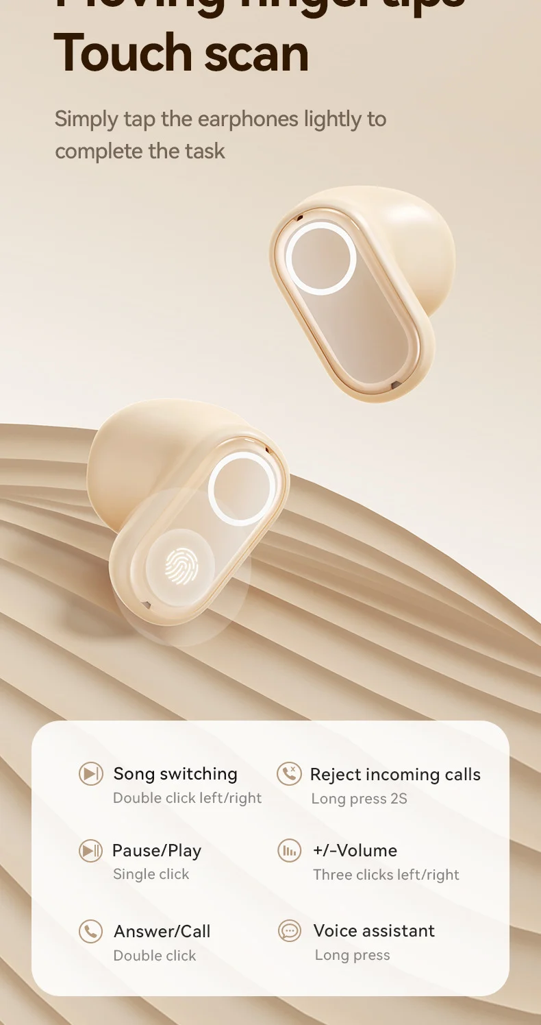 The new wireless Bluetooth headphones M89 mini short-handled creative in-ear spo