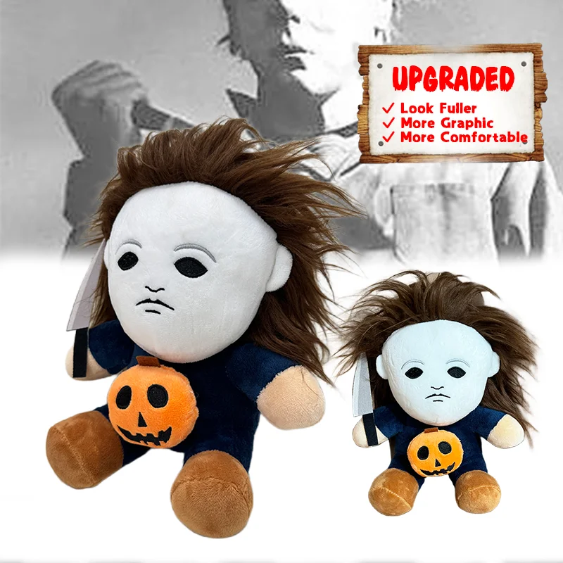 25cm Halloween Horror Michael Myers Plush Toys Anime Horror Dolls