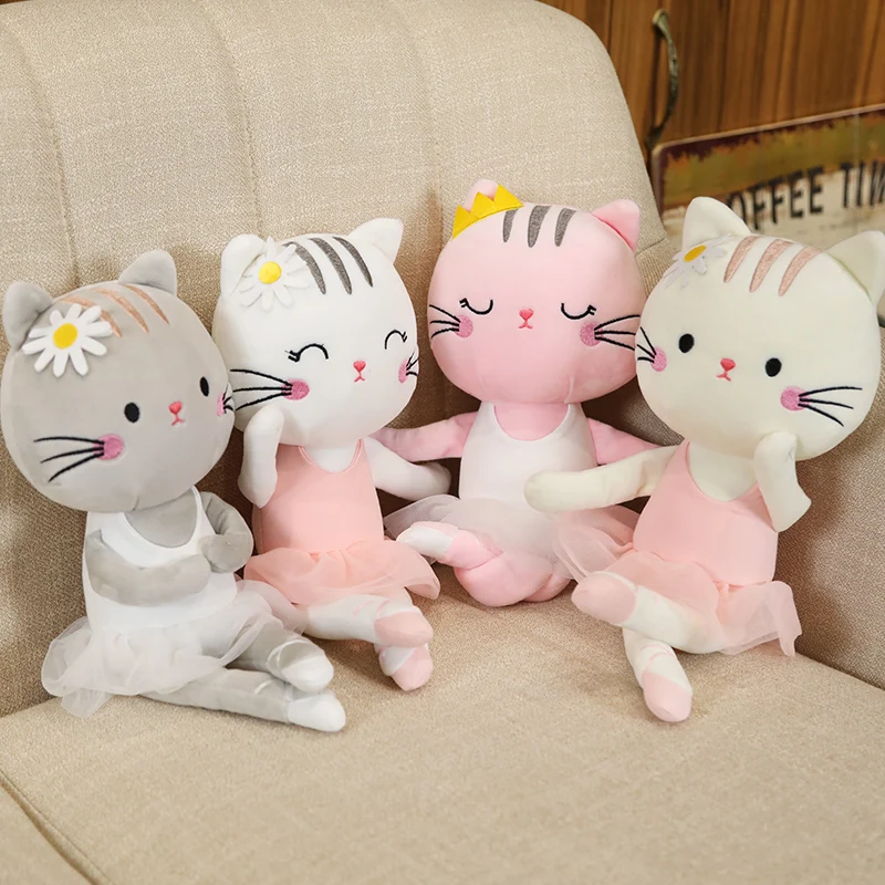 

Cute kitten plush toy doll cartoon cat doll
