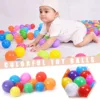 50/100Pcs Eco-Friendly Colorful Ball Pit Soft Plastic Ocean Balls Water Pool Ocean Wave Ball Outdoor Toys For Children Kids Baby 2