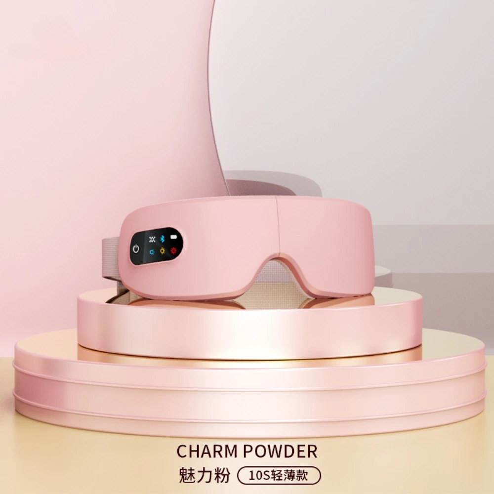 Portable Eye Massager 9D Smart Airbag Vibration Eyes Care Instrument Hot Compress Bluetooth Eyes Massage Glasses Fatigue Wrinkle 4
