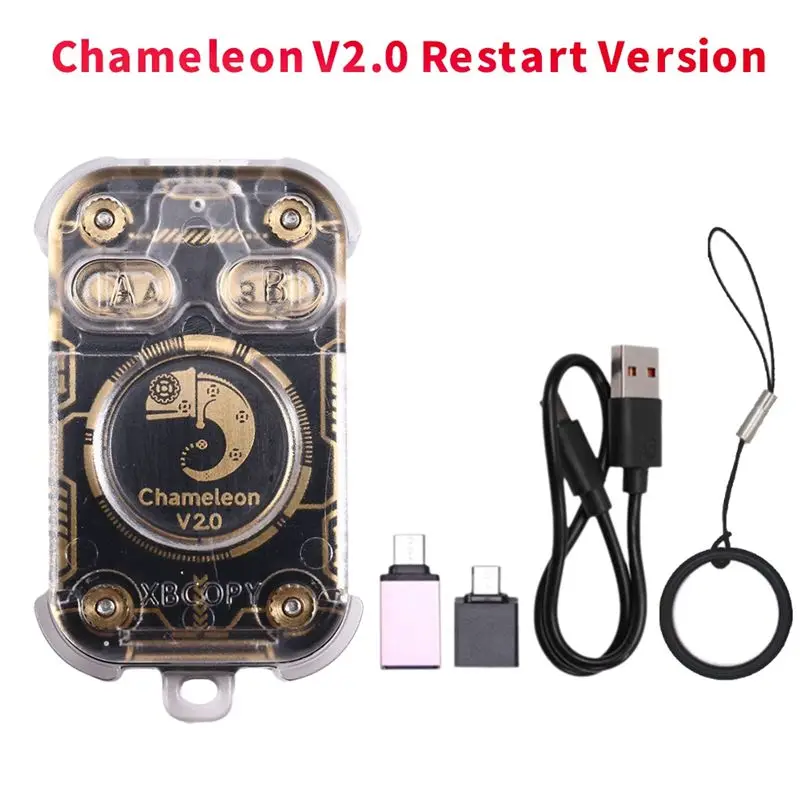 【추천】카멜레온 V2.0 RFID 리스타트 스마트 카드 에뮬레이터 리더 스마트 칩 에뮬레이터 125K 13.56Mhz NFC 복제 카드 디코더