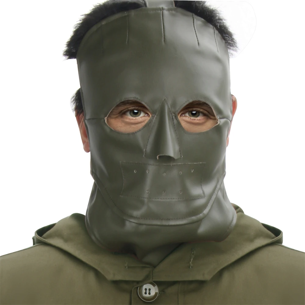 Army Green Riddler Jacket Cosplay Costume with Mask Headgear Gloves Edward  Villain Question Mark Coat Halloween Cosplay Outfits - AliExpress