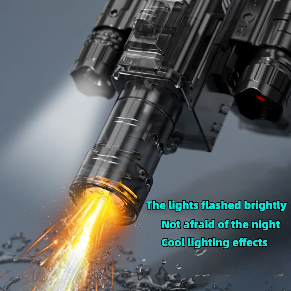 High-Capacity LED Water Blaster - Upgraded Automatic Summer Toy