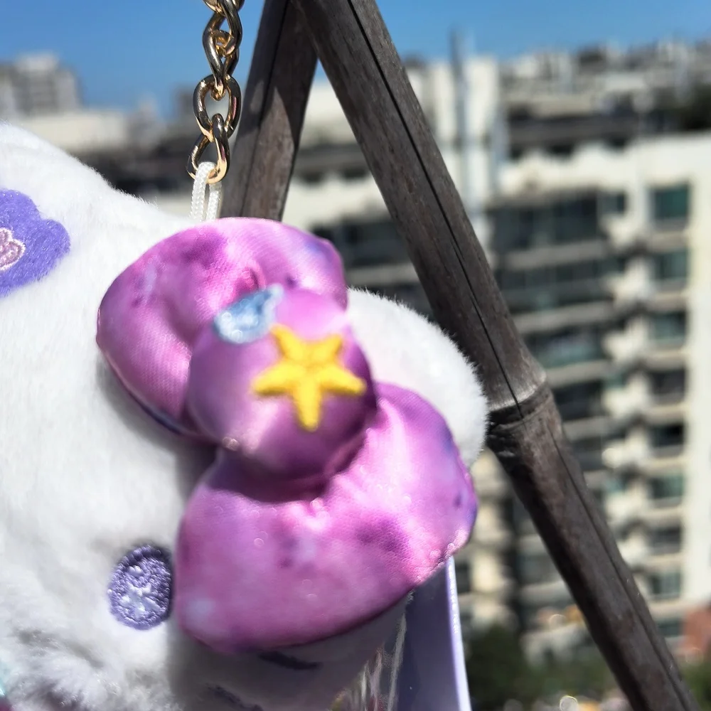Sanrio Hellokitty 50th Anniversary Plush Toy Backpack Pendant Keychain Boys Girls Toy Schoolbag Decoration Birthday Present 5