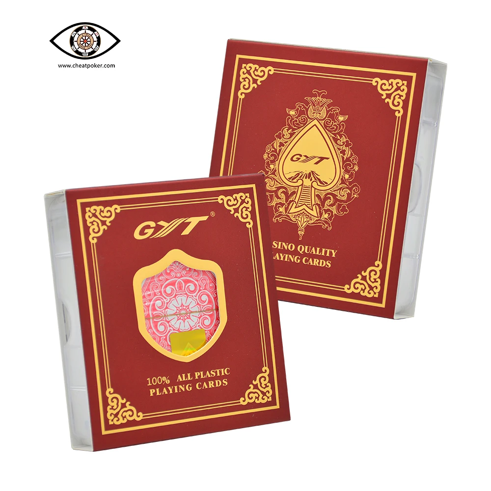 

Barcode Marked Playing Cards for Phone Reader, Plastic Magic Deck, Anti Cheating Poker, GYT 609